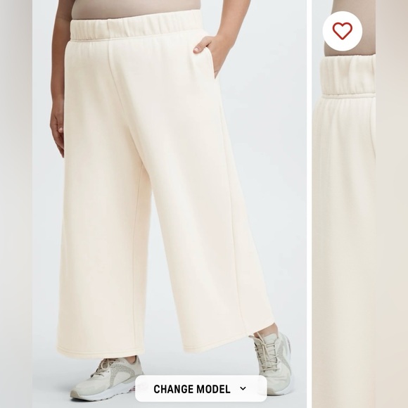 Fabletics Wide Leg Crop Pants - NWT - Picture 1 of 4